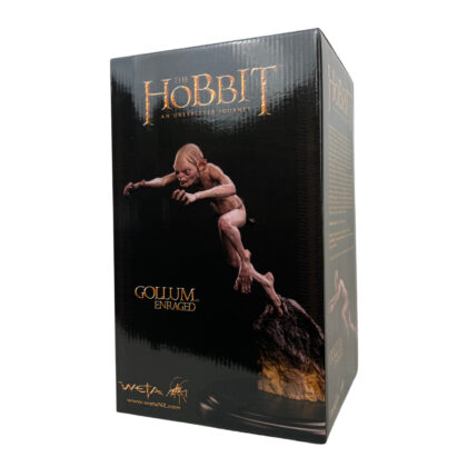 Monty's WETA Workshop The Hobbit Gollum Enraged 1:6 Scale Polystone Statue | Boxed #71197