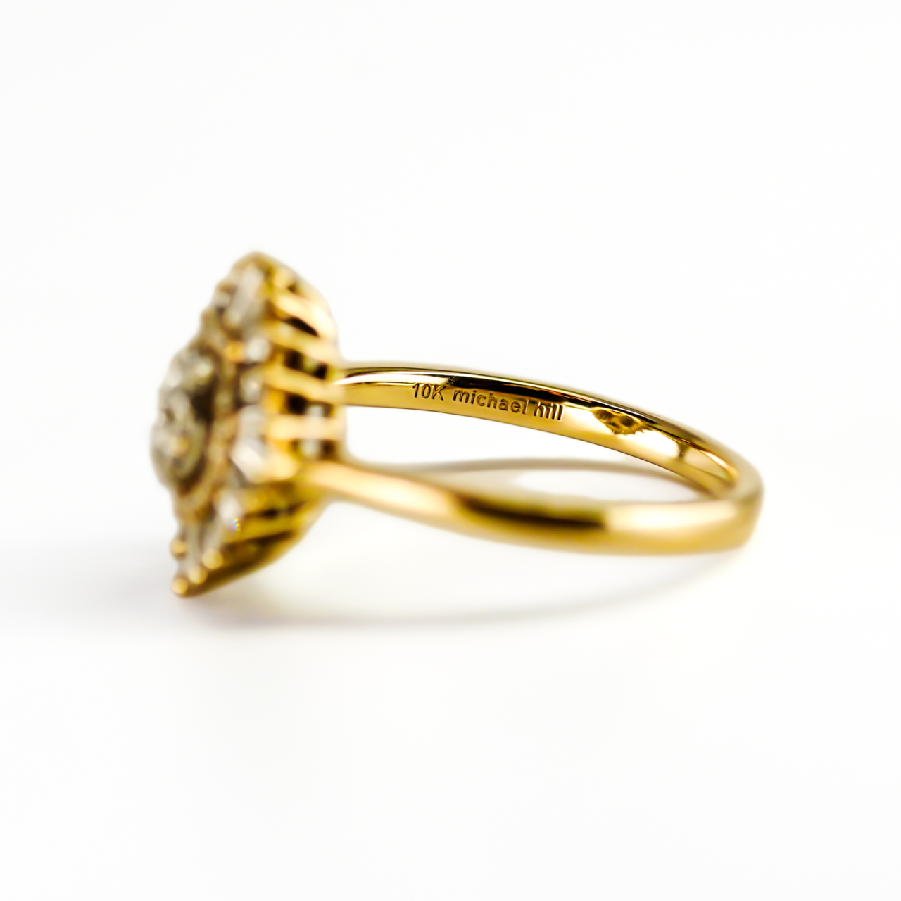 10ct Gold 0.62ct TDW Diamond Cluster Ring | Certificate | RRP $1,899 #70759 10ct Gold 0.62ct TDW Diamond Cluster Ring | Certificate | RRP $1,899 #70759 - Image 9