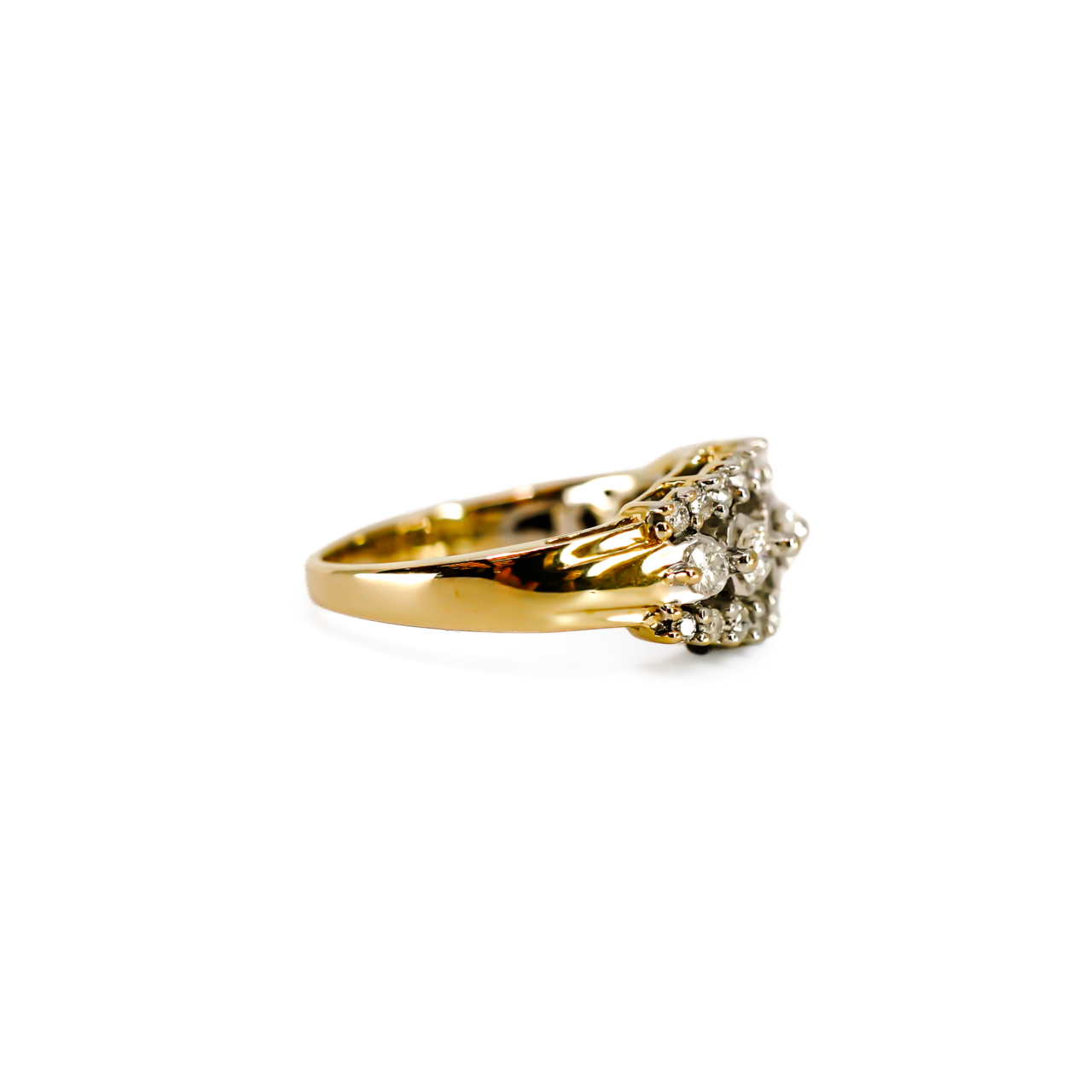 14ct Yellow Gold 1.00ct TDW Diamond Ring | 5.1g | Size N½ #72040 14ct Yellow Gold 1.00ct TDW Diamond Ring | 5.1g | Size N½ #72040 - Image 4