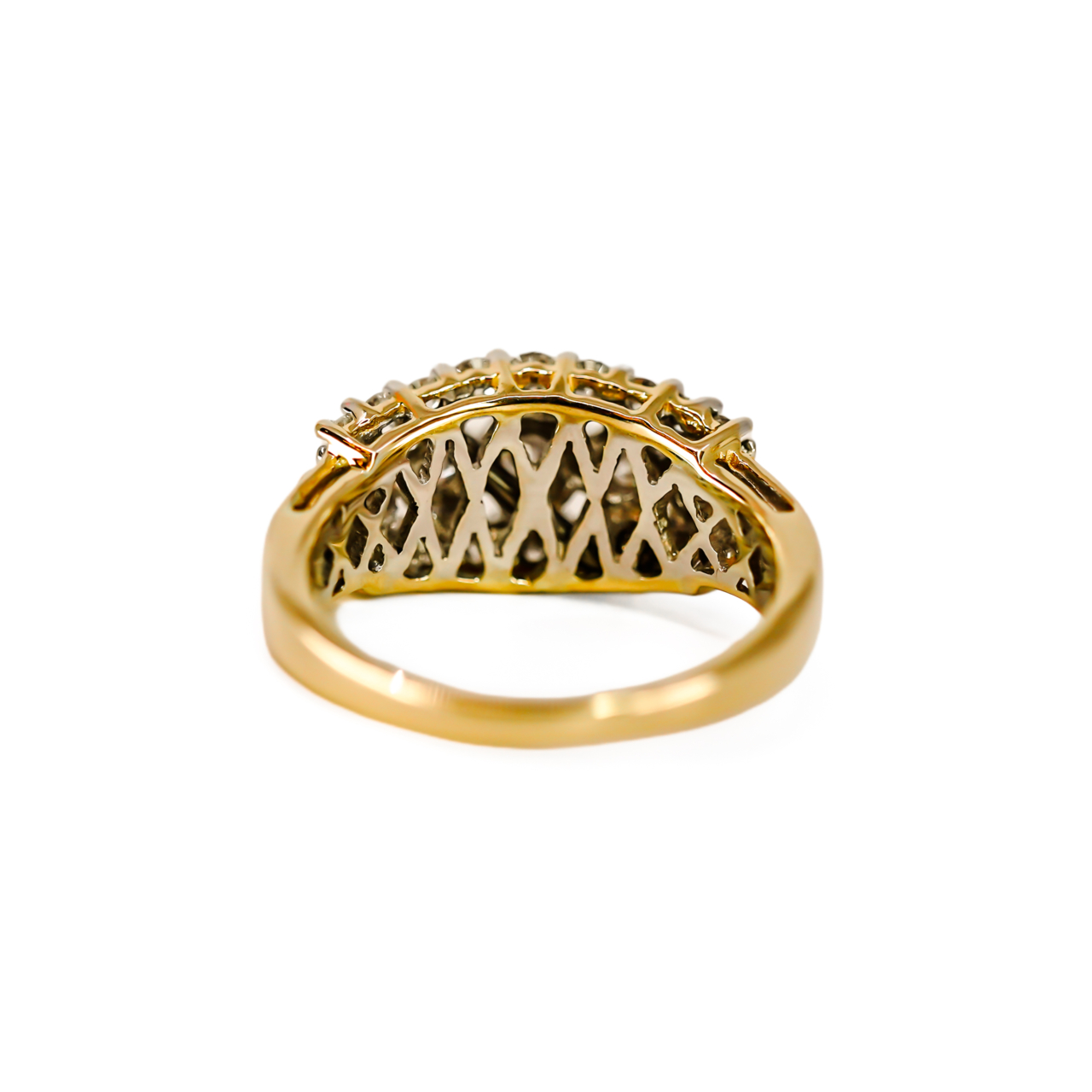 14ct Yellow Gold 1.00ct TDW Diamond Ring | 5.1g | Size N½ #72040 14ct Yellow Gold 1.00ct TDW Diamond Ring | 5.1g | Size N½ #72040 - Image 5