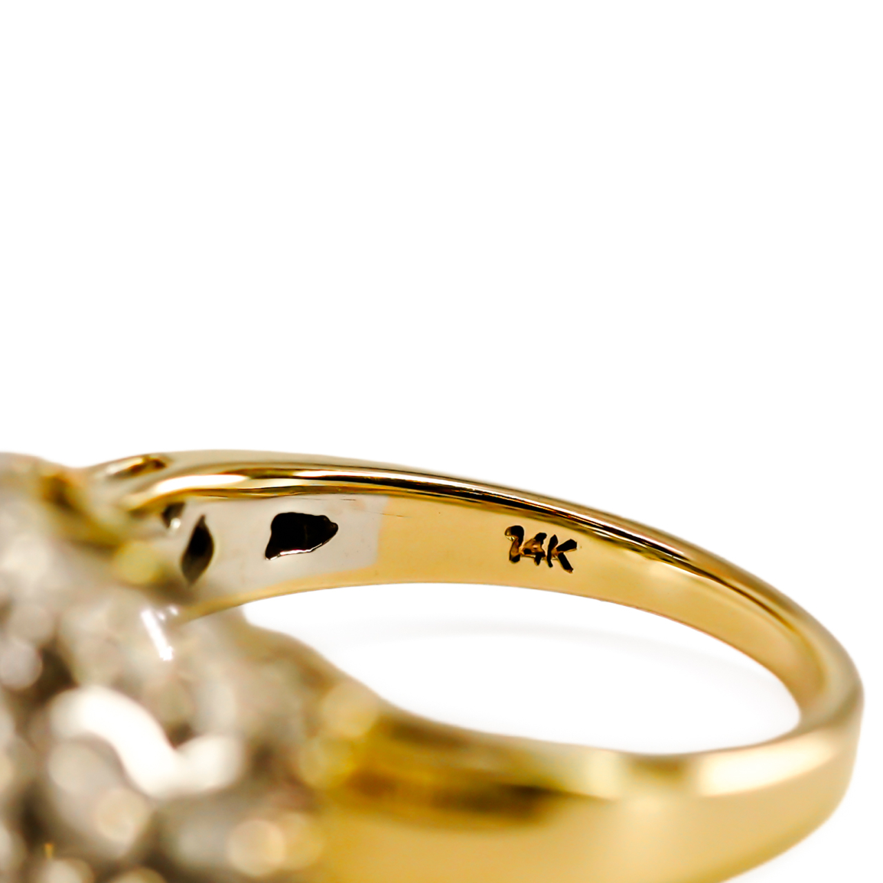 14ct Yellow Gold 1.00ct TDW Diamond Ring | 5.1g | Size N½ #72040 14ct Yellow Gold 1.00ct TDW Diamond Ring | 5.1g | Size N½ #72040 - Image 7