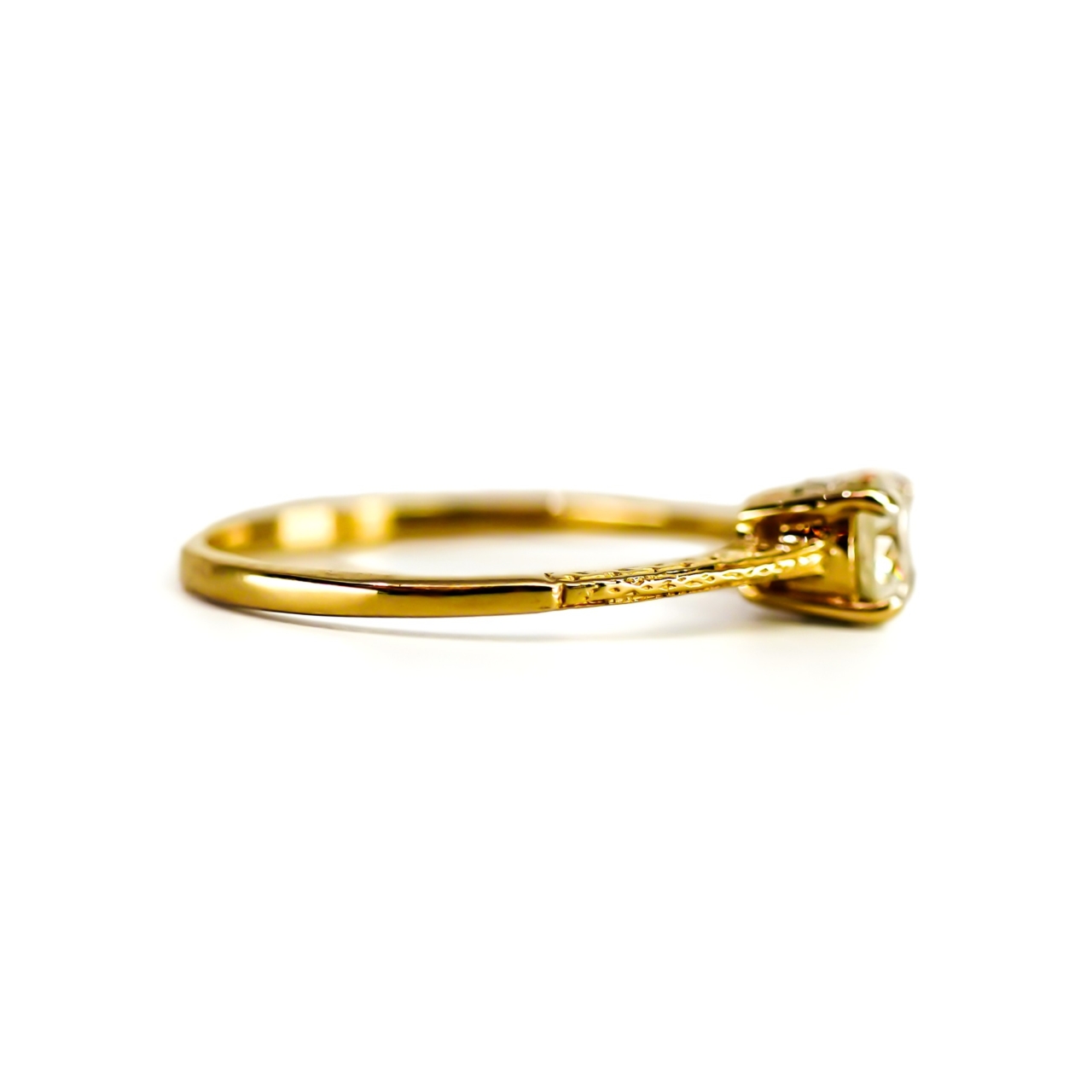 14ct Yellow Gold Natural Diamond Solitaire Ring | Approx. 0.50ct | 1.7g #71824 14ct Yellow Gold Natural Diamond Solitaire Ring | Approx. 0.50ct | 1.7g #71824 - Image 5