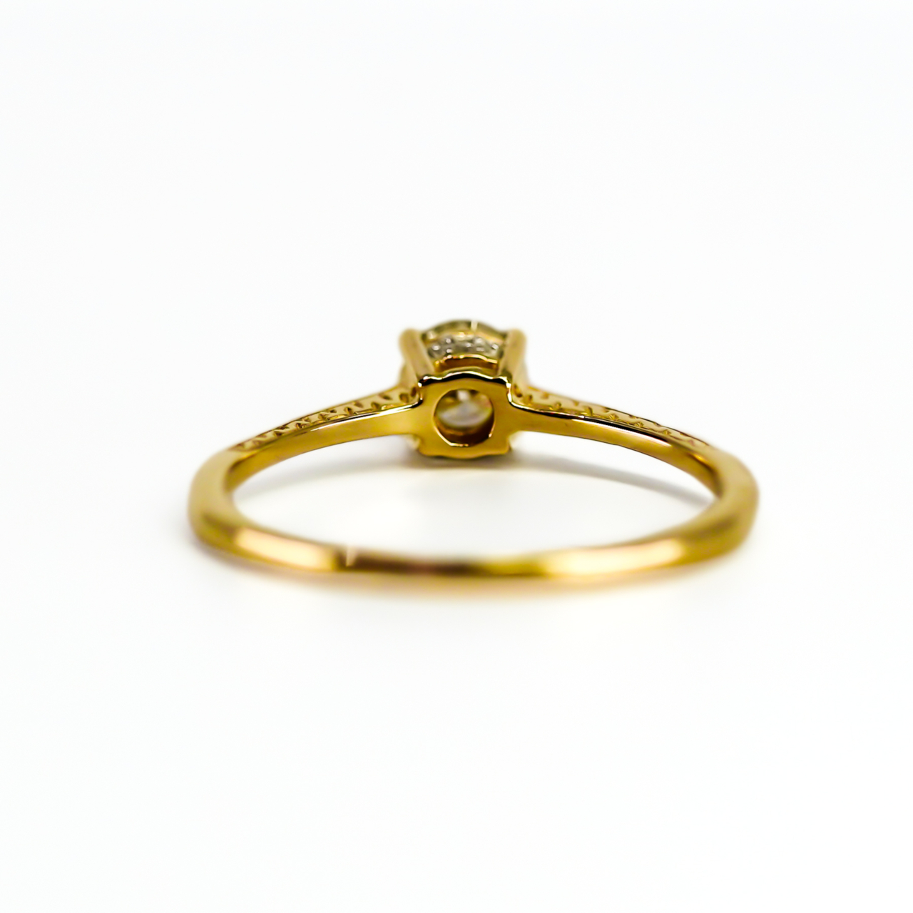 14ct Yellow Gold Natural Diamond Solitaire Ring | Approx. 0.50ct | 1.7g #71824 14ct Yellow Gold Natural Diamond Solitaire Ring | Approx. 0.50ct | 1.7g #71824 - Image 6