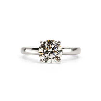 Monty's 18ct White Gold 1.50ct Diamond Solitaire Ring | D/VS2 | GIA Certified #72181