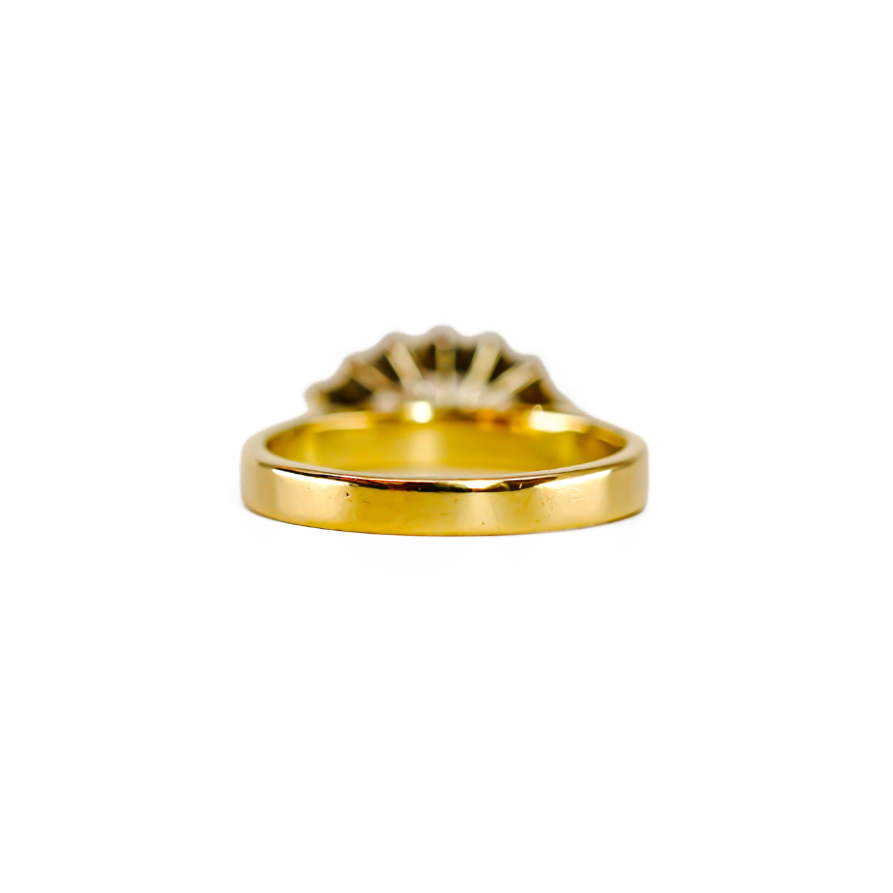 18ct Yellow Gold 0.14ct TDW Diamond Curve Ring | 3.5g | Size J #72042 18ct Yellow Gold 0.14ct TDW Diamond Curve Ring | 3.5g | Size J #72042 - Image 5