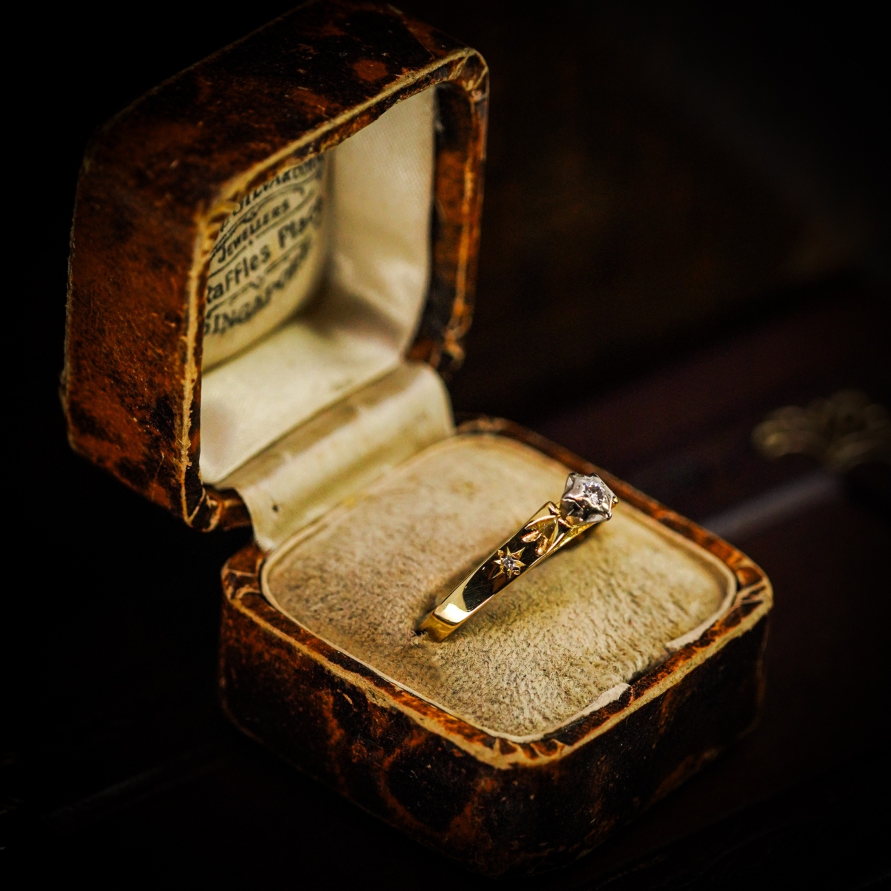 18ct Yellow Gold Diamond Ring | 2.6g #71888 18ct Yellow Gold Diamond Ring | 2.6g #71888 - Image 3