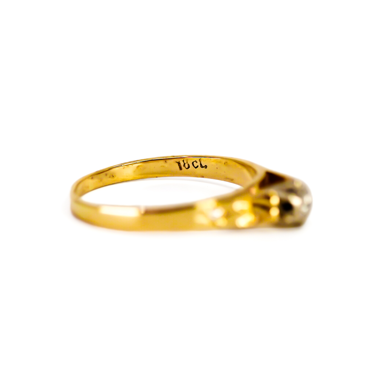 18ct Yellow Gold Diamond Ring | 2.6g #71888 18ct Yellow Gold Diamond Ring | 2.6g #71888 - Image 9