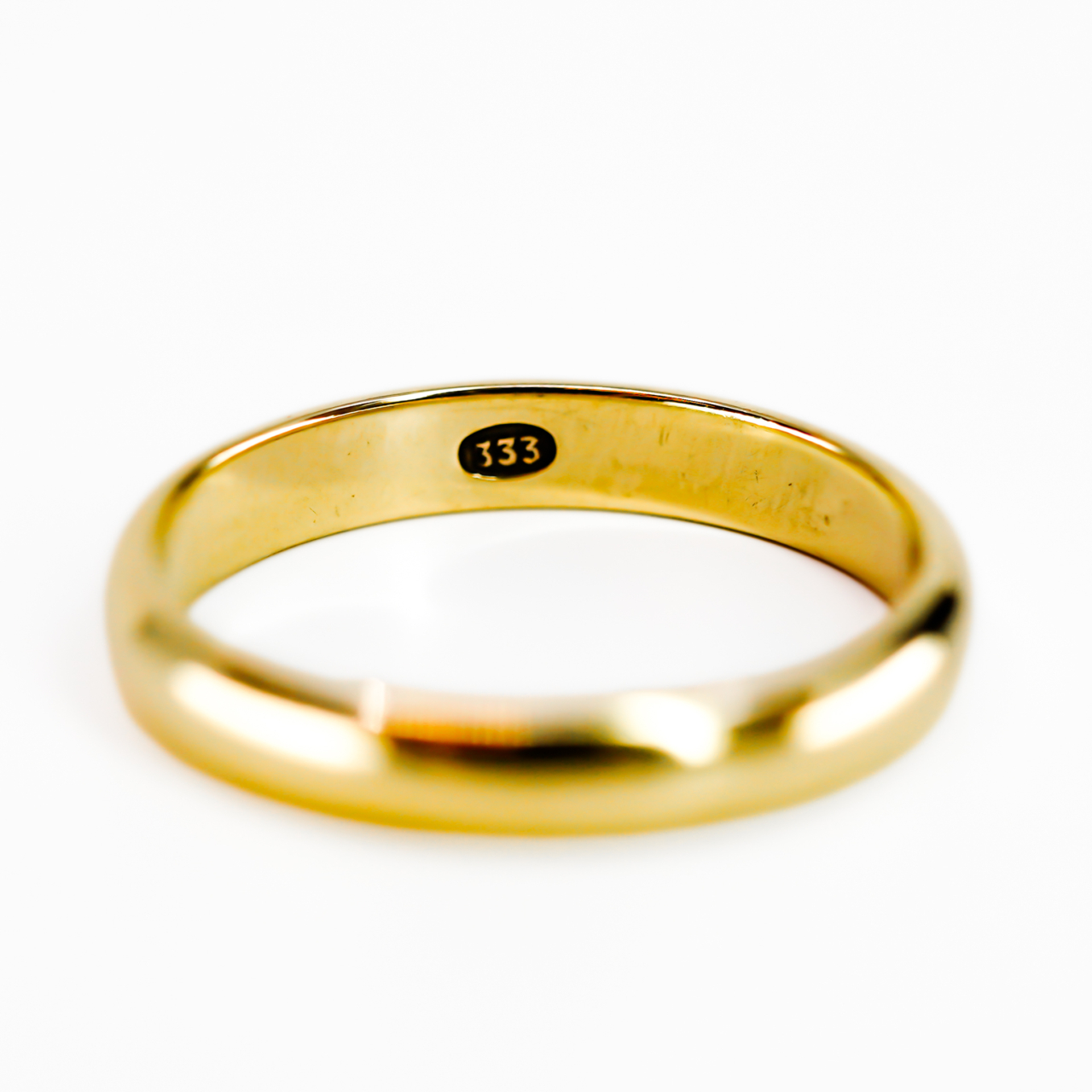 8ct Yellow Gold Band Ring | 3.1g | 3.5mm #72071 8ct Yellow Gold Band Ring | 3.1g | 3.5mm #72071 - Image 3