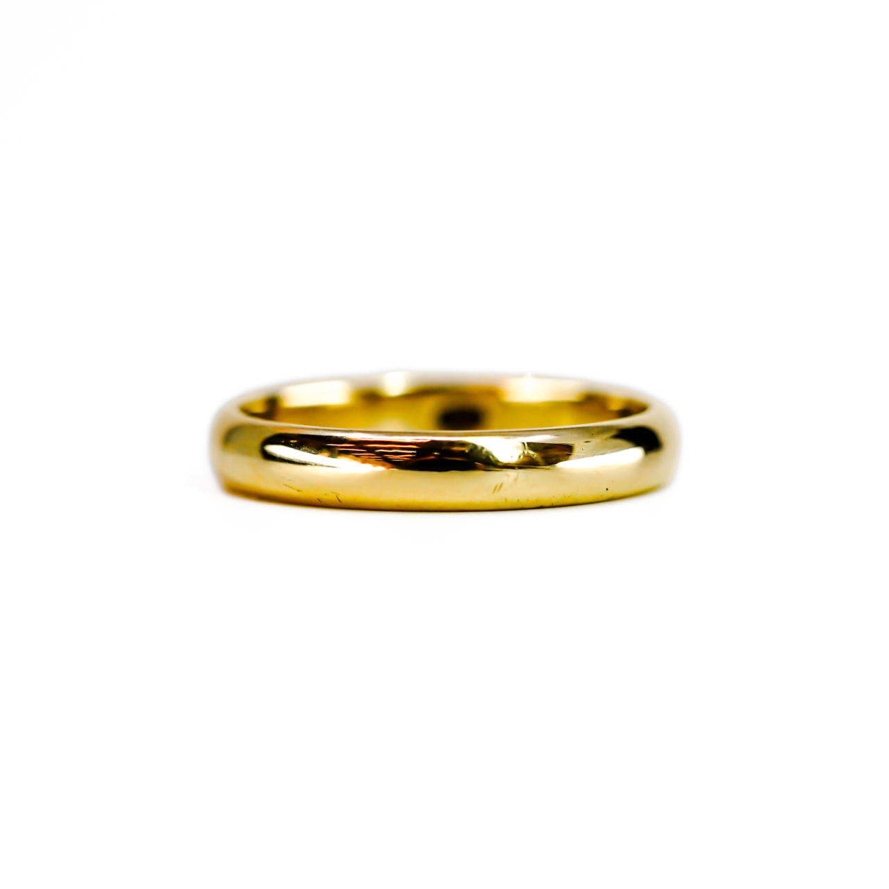 8ct Yellow Gold Band Ring | 3.1g | 3.5mm #72071 8ct Yellow Gold Band Ring | 3.1g | 3.5mm #72071 - Image 4