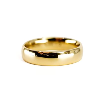Monty's 9ct Yellow Gold Band Ring | 4.6g | Size Q | 5mm #72056
