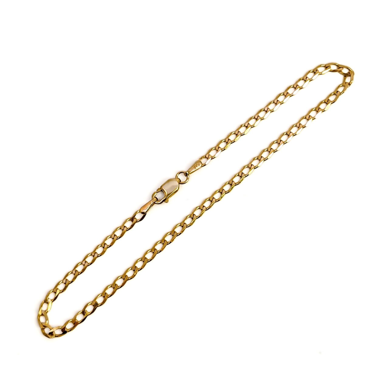 9ct Yellow Gold Curb Link Bracelet | 1.7g | 18.5cm | Italy #72047 9ct Yellow Gold Curb Link Bracelet | 1.7g | 18.5cm | Italy #72047 - Image 3