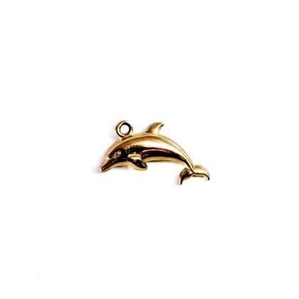 9ct Yellow Gold Dolphin Charm | 0.4g | 16mm #70886