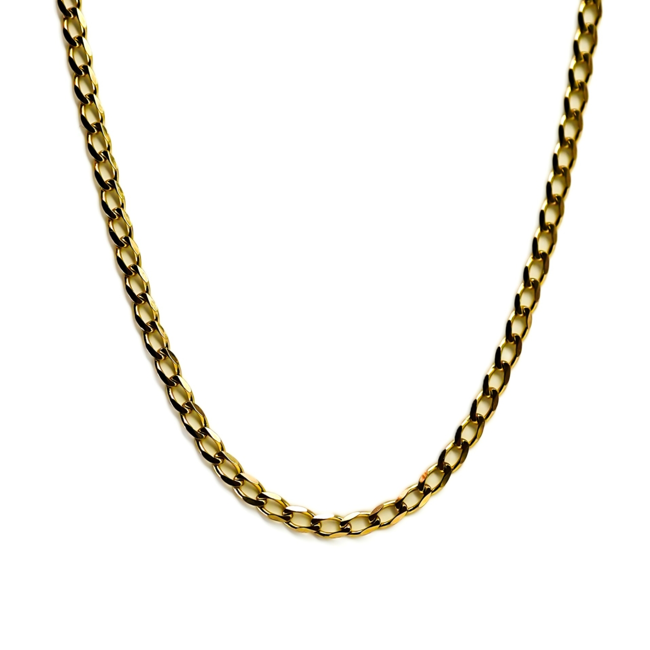 9ct Yellow Gold Italian Curb Link Chain | 2.5g | 50cm #72161 9ct Yellow Gold Italian Curb Link Chain | 2.5g | 50cm #72161