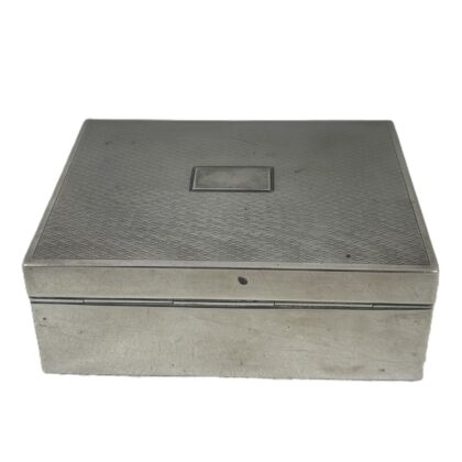 Antique Sterling Silver Cigarette Box | W.H. Haseler | Birmingham 1927 #66265