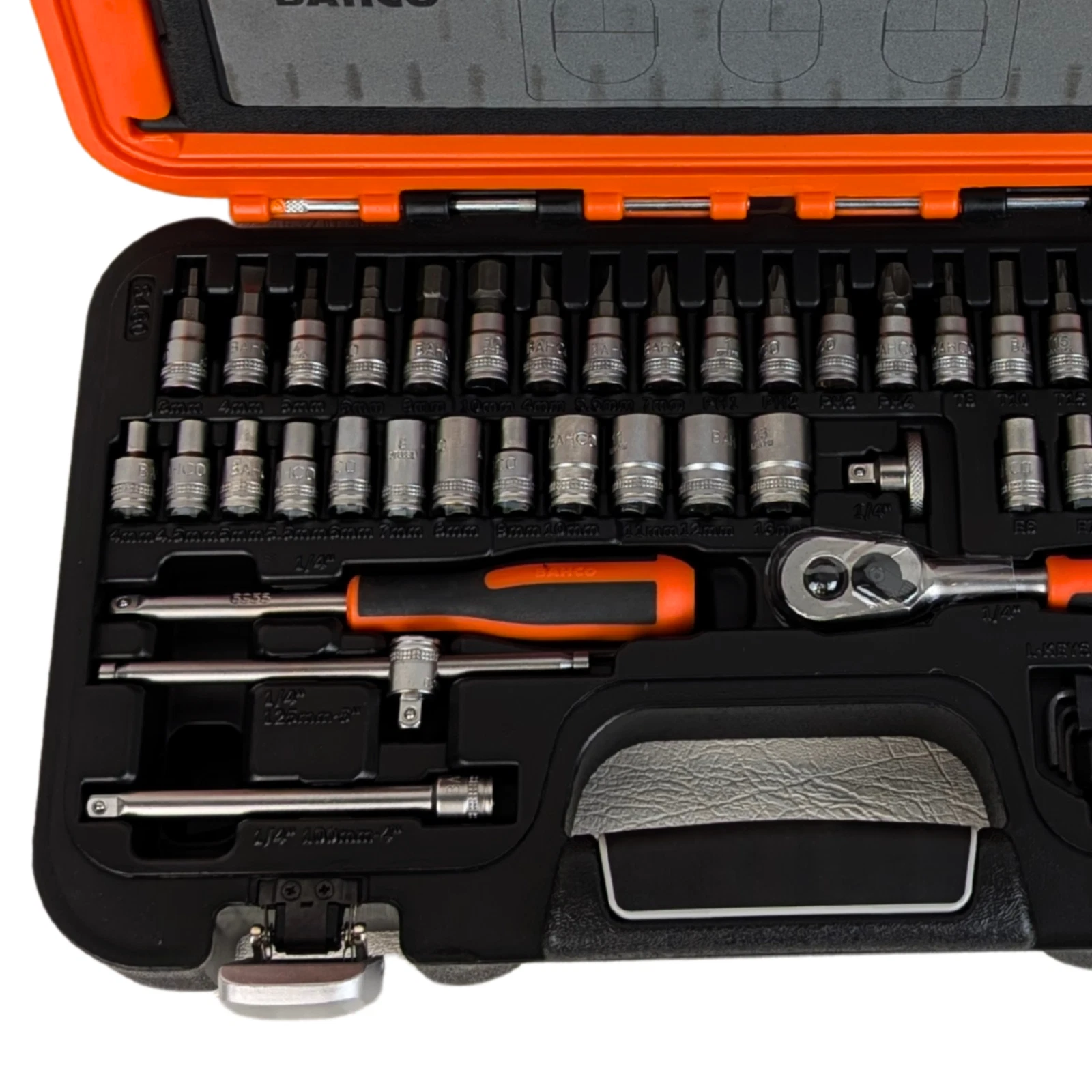 BAHCO S460 46 Piece 1/4" Drive Metric Socket Set | Near-New #69314 BAHCO S460 46 Piece 1/4" Drive Metric Socket Set | Near-New #69314 - Image 4