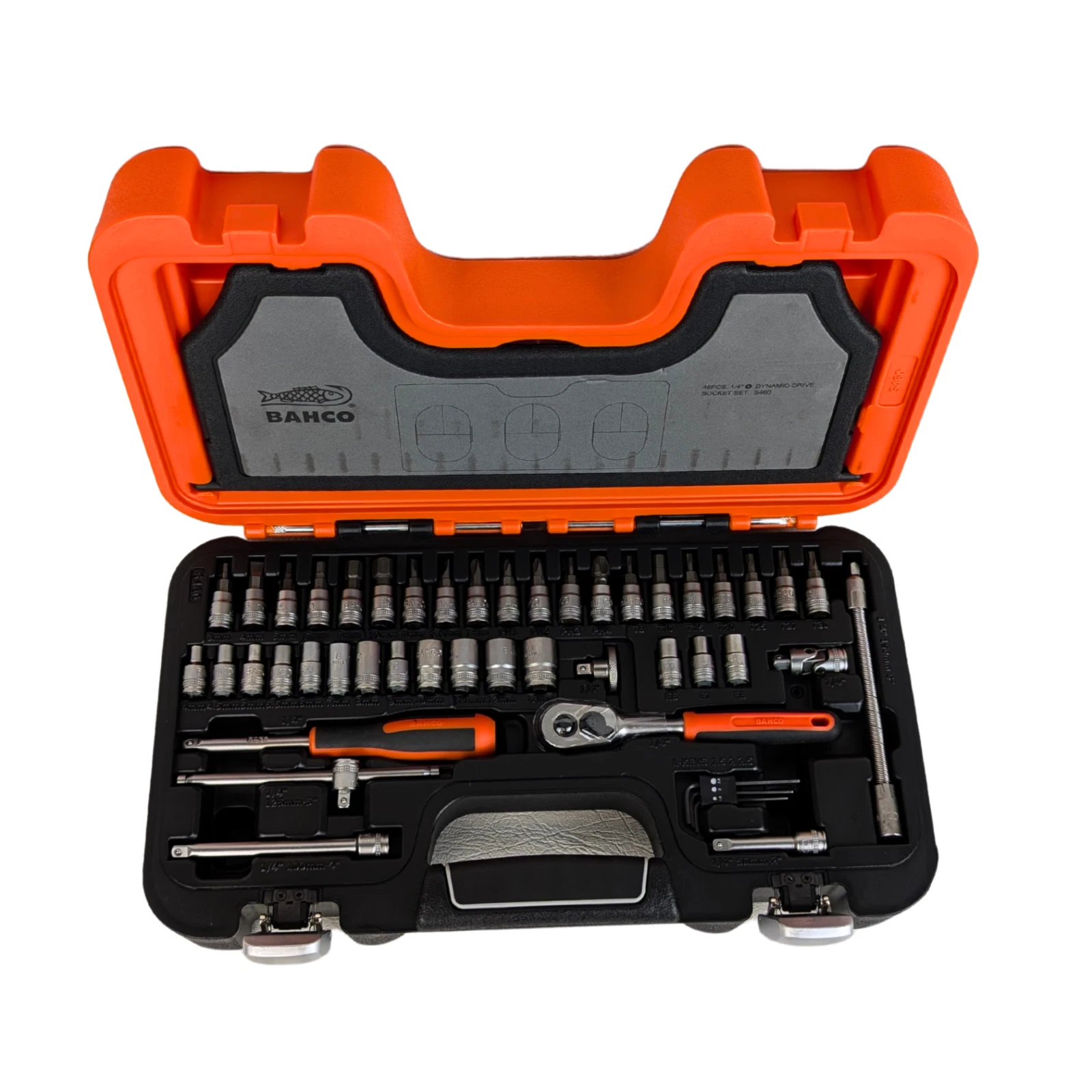 BAHCO S460 46 Piece 1/4" Drive Metric Socket Set | Near-New #69314 BAHCO S460 46 Piece 1/4" Drive Metric Socket Set | Near-New #69314 - Image 2