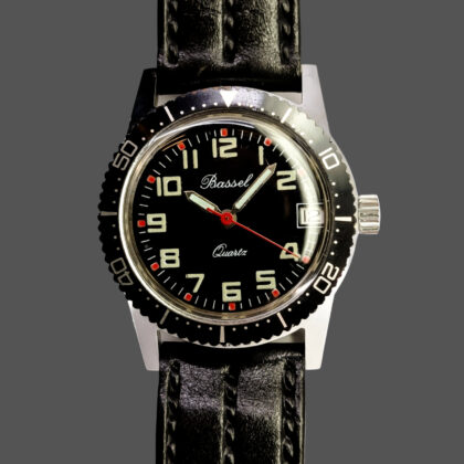 Bassel Men’s Quartz Watch | Black Dial | 31mm #65041