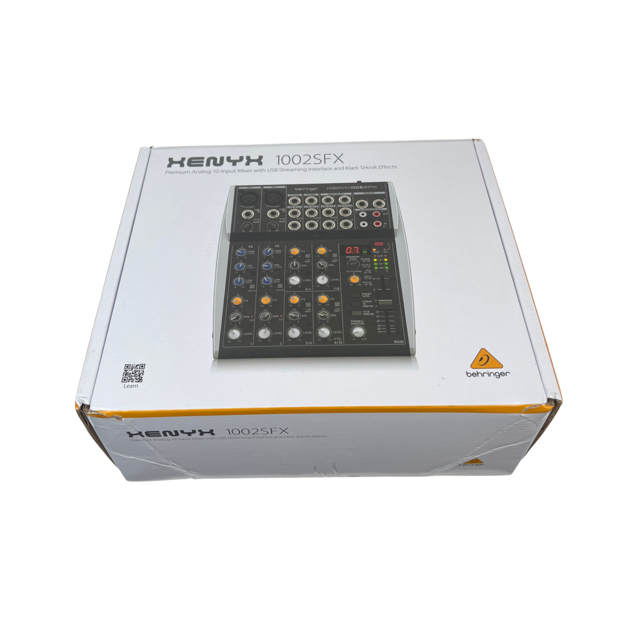 Behringer Xenyx 1002SFX 10-Channel USB Mixer | FX | Boxed #71773 Behringer Xenyx 1002SFX 10-Channel USB Mixer | FX | Boxed #71773