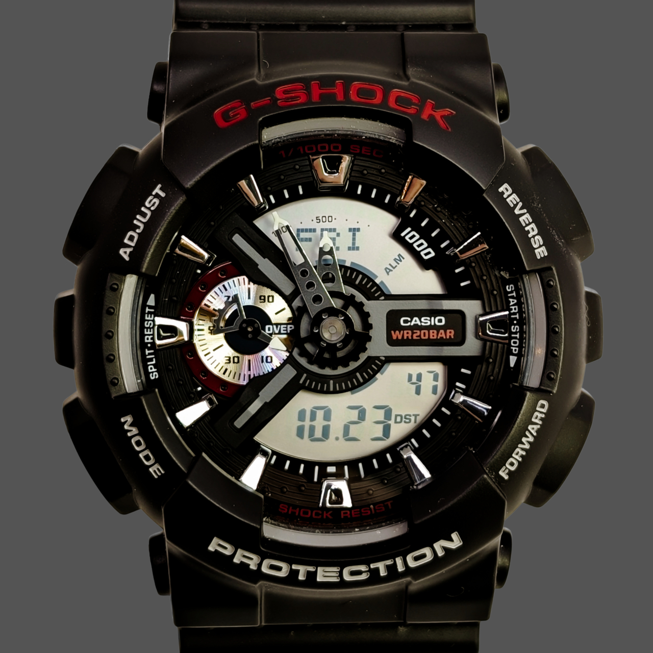 Casio G-Shock GA-110 | Module 5146 | Black Analog-Digital Watch #71742 Casio G-Shock GA-110 | Module 5146 | Black Analog-Digital Watch #71742