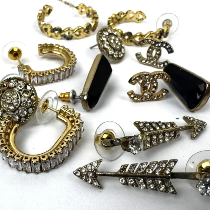 Collection of Costume & Gold-Plated Earrings | Mixed Styles #70187-5