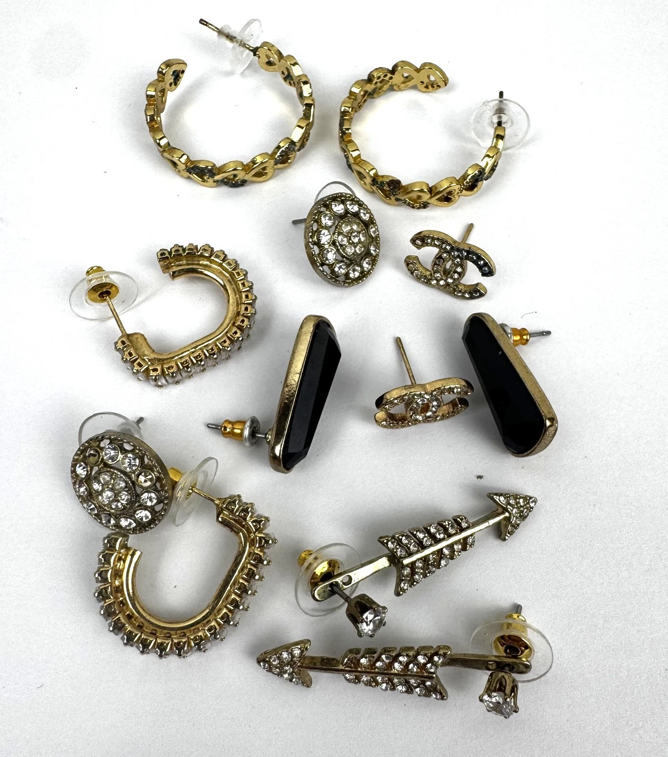 Collection of Costume & Gold-Plated Earrings | Mixed Styles #70187-5 Collection of Costume & Gold-Plated Earrings | Mixed Styles #70187-5 - Image 2