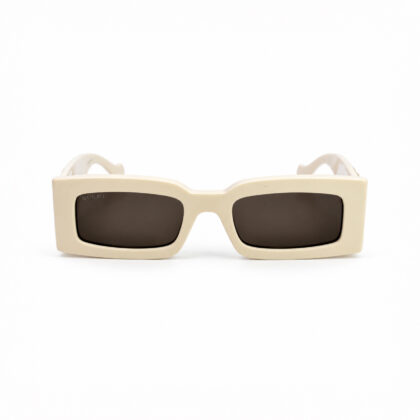 Monty's Gucci GG1425S Ivory Sunglasses | Brown Lenses | 53mm #72076