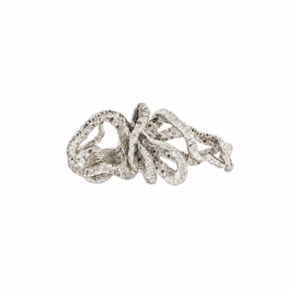Monty's Heavy Sterling Silver Octopus Pendant | 18.9g | 41 x 21mm #71231-37