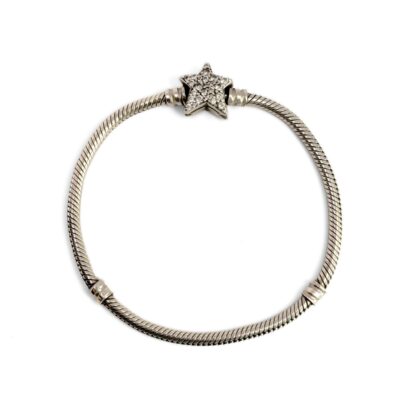 Pandora Star Moments Bracelet | Sterling Silver | 18cm #72005