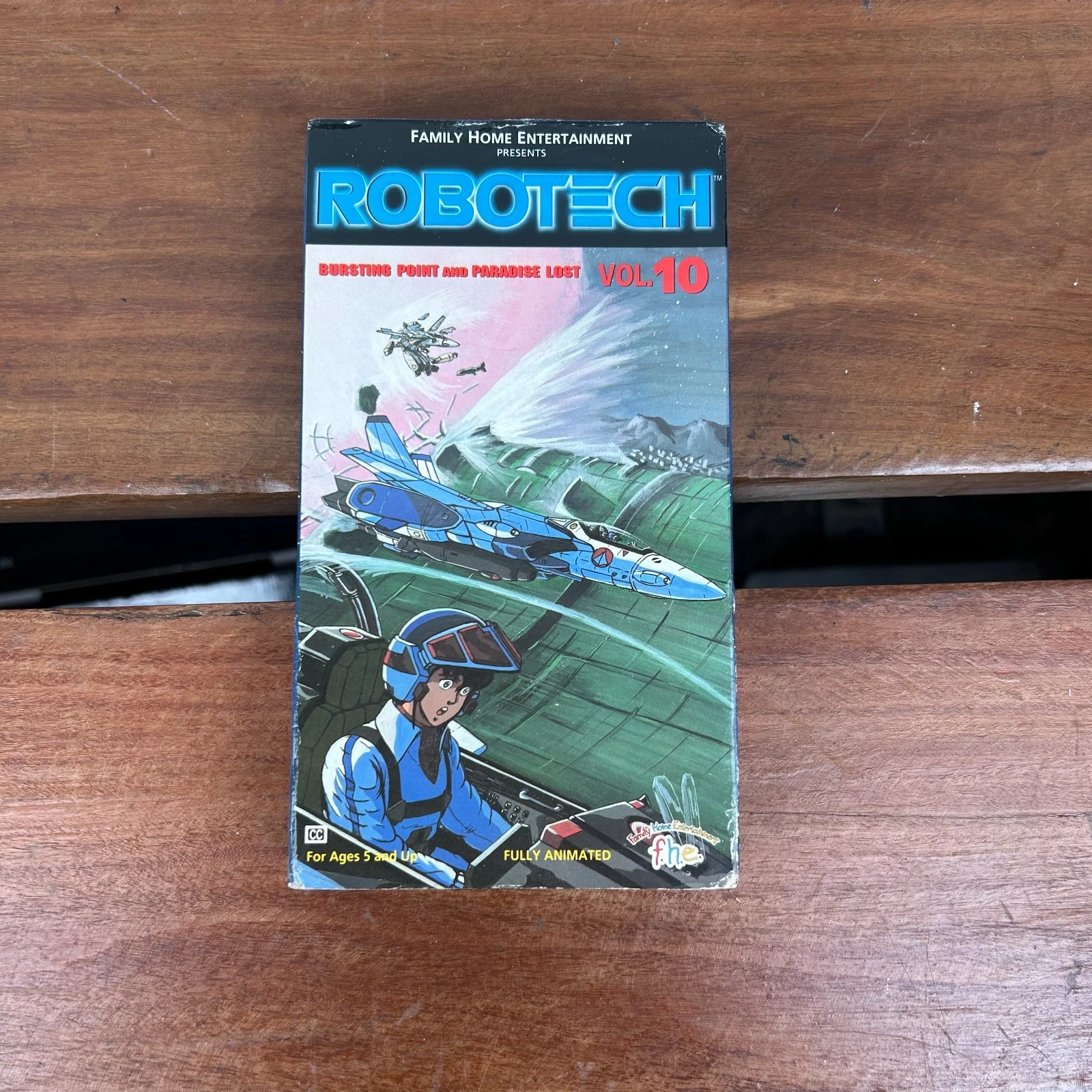 Robotech Vol. 10 VHS | Bursting Point & Paradise Lost | Vintage Anime #70051-4 Robotech Vol. 10 VHS | Bursting Point & Paradise Lost | Vintage Anime #70051-4 - Image 2