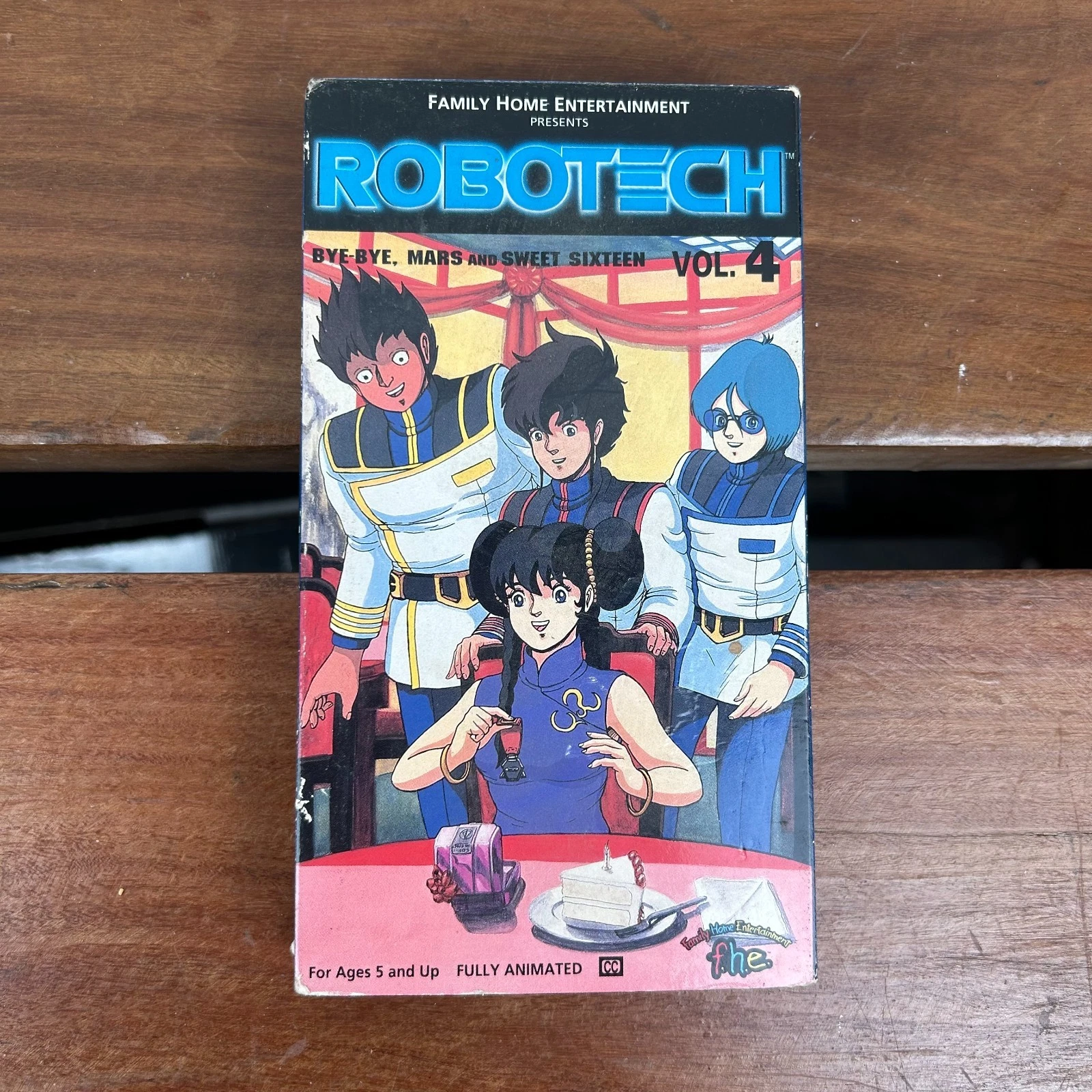 Robotech Vol. 4 VHS | Bye-Bye, Mars & Sweet Sixteen | Vintage Anime #70051 Robotech Vol. 4 VHS | Bye-Bye, Mars & Sweet Sixteen | Vintage Anime #70051 - Image 2