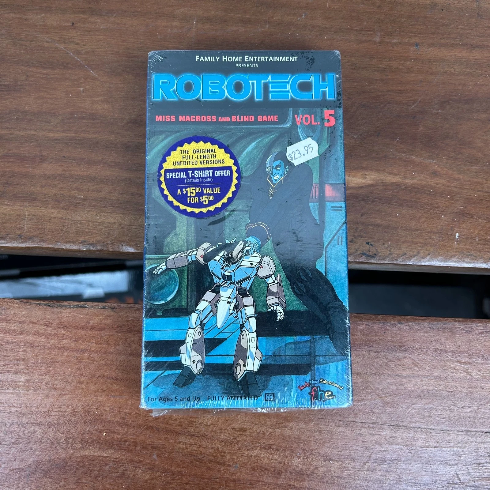 Robotech Vol. 5 VHS | Miss Macross & Blind Game | Vintage Anime #70051-1 Robotech Vol. 5 VHS | Miss Macross & Blind Game | Vintage Anime #70051-1 - Image 2