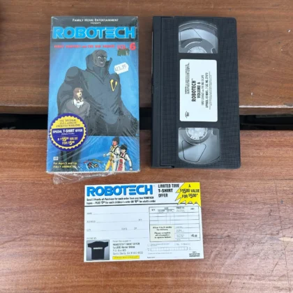 Robotech Vol. 6 VHS | First Contact & The Big Escape | Vintage Anime #70051-2