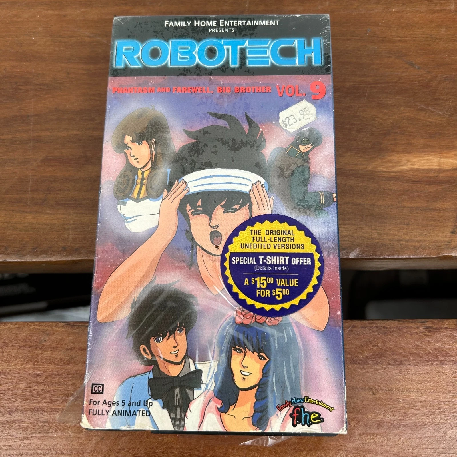 Robotech Vol. 9 VHS | Phantasm & Farewell, Big Brother | Vintage Anime #70051-3 Robotech Vol. 9 VHS | Phantasm & Farewell, Big Brother | Vintage Anime #70051-3 - Image 2