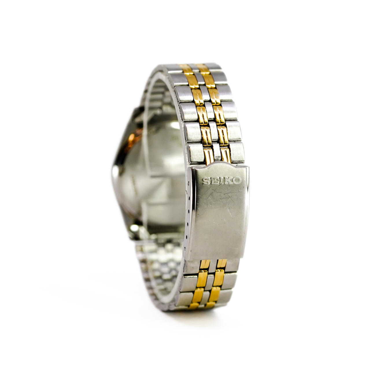 Seiko 7N43-T011 Two-Tone Quartz Watch | 35mm | Roman Numeral Dial #72179 Seiko 7N43-T011 Two-Tone Quartz Watch | 35mm | Roman Numeral Dial #72179 - Image 6