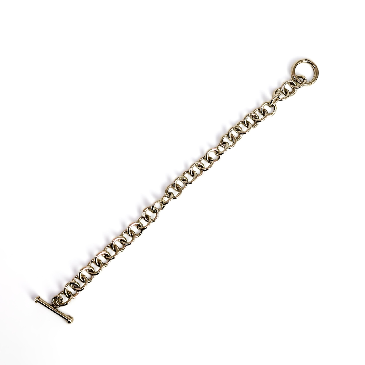 Sterling Silver Belcher Toggle Bracelet | 18.9g | 17cm #71935 Sterling Silver Belcher Toggle Bracelet | 18.9g | 17cm #71935 - Image 4