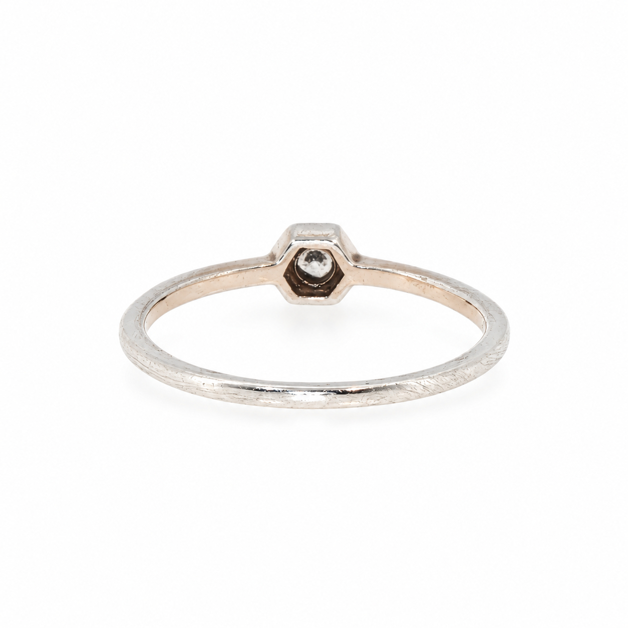 Sterling Silver CZ Solitaire Ring | 1.3g | Size O #71922 Sterling Silver CZ Solitaire Ring | 1.3g | Size O #71922 - Image 3