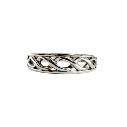 Sterling Silver Celtic-Style Ring | 3.3g | Size O½ #72187