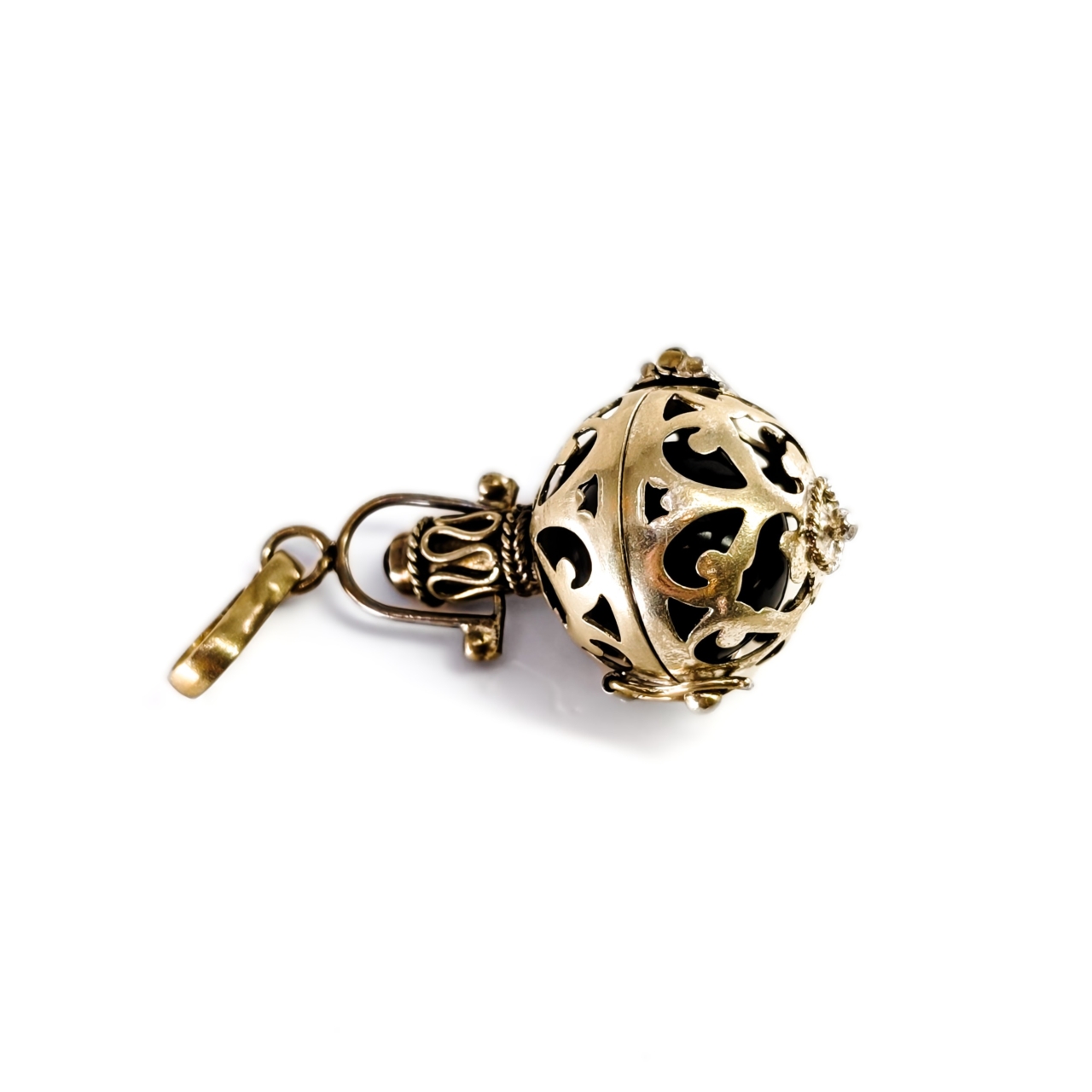 Sterling Silver Harmony Ball Angel Caller Chime Pendant | 10.5g #71261 Sterling Silver Harmony Ball Angel Caller Chime Pendant | 10.5g #71261 - Image 3
