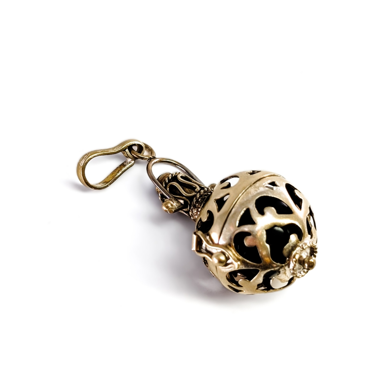 Sterling Silver Harmony Ball Angel Caller Chime Pendant | 10.5g #71261 Sterling Silver Harmony Ball Angel Caller Chime Pendant | 10.5g #71261 - Image 4