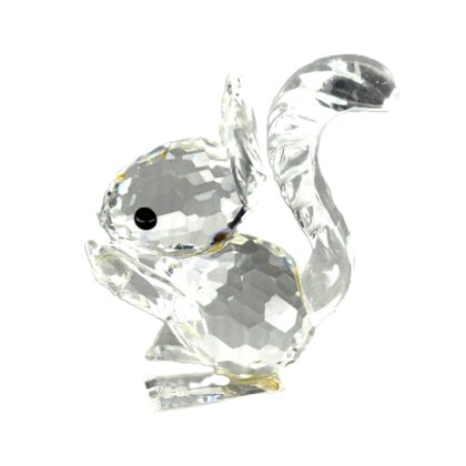 Swarovski Squirrel with Acorn Crystal Figurine 011871 | Retired | 4cm #72012-1