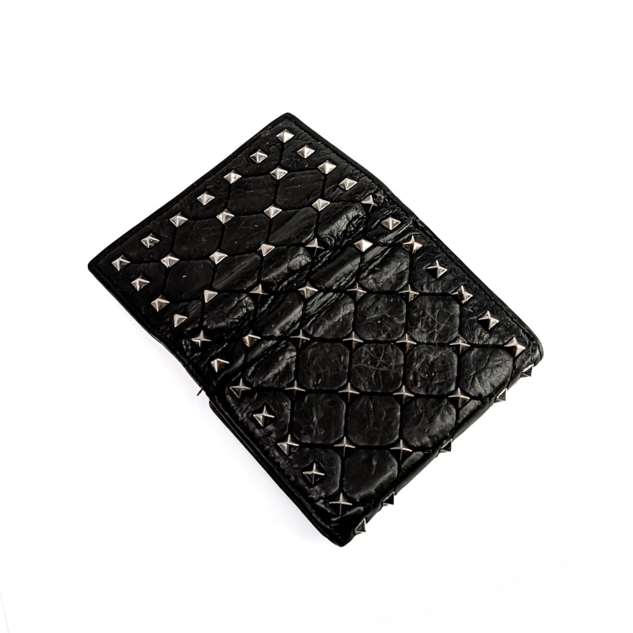 Valentino Rockstud Spike Nappa Bifold Card Holder | PR-NP54.AED.2 | Box #72239 Valentino Rockstud Spike Nappa Bifold Card Holder | PR-NP54.AED.2 | Box #72239 - Image 5