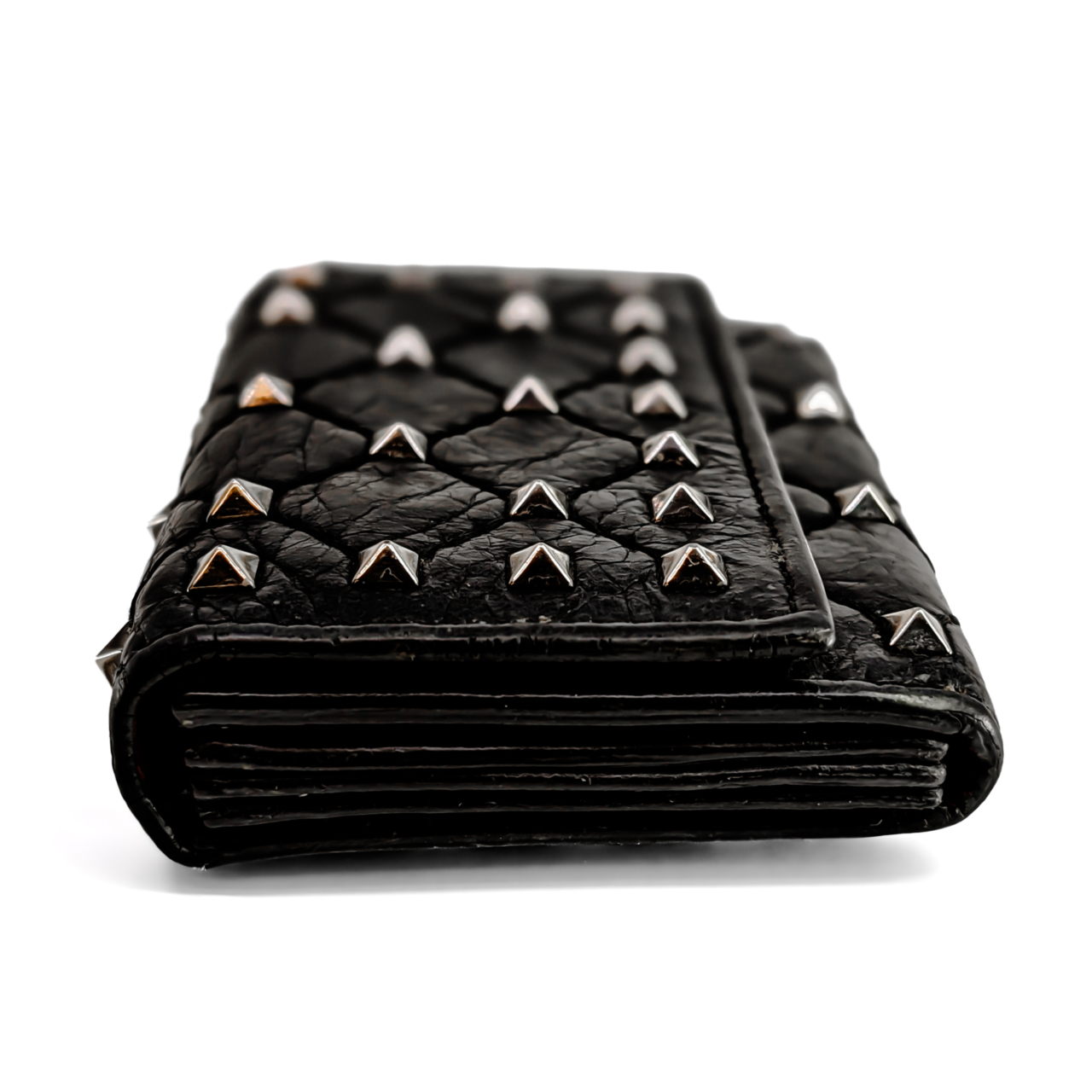 Valentino Rockstud Spike Nappa Bifold Card Holder | PR-NP54.AED.2 | Box #72239 Valentino Rockstud Spike Nappa Bifold Card Holder | PR-NP54.AED.2 | Box #72239 - Image 7