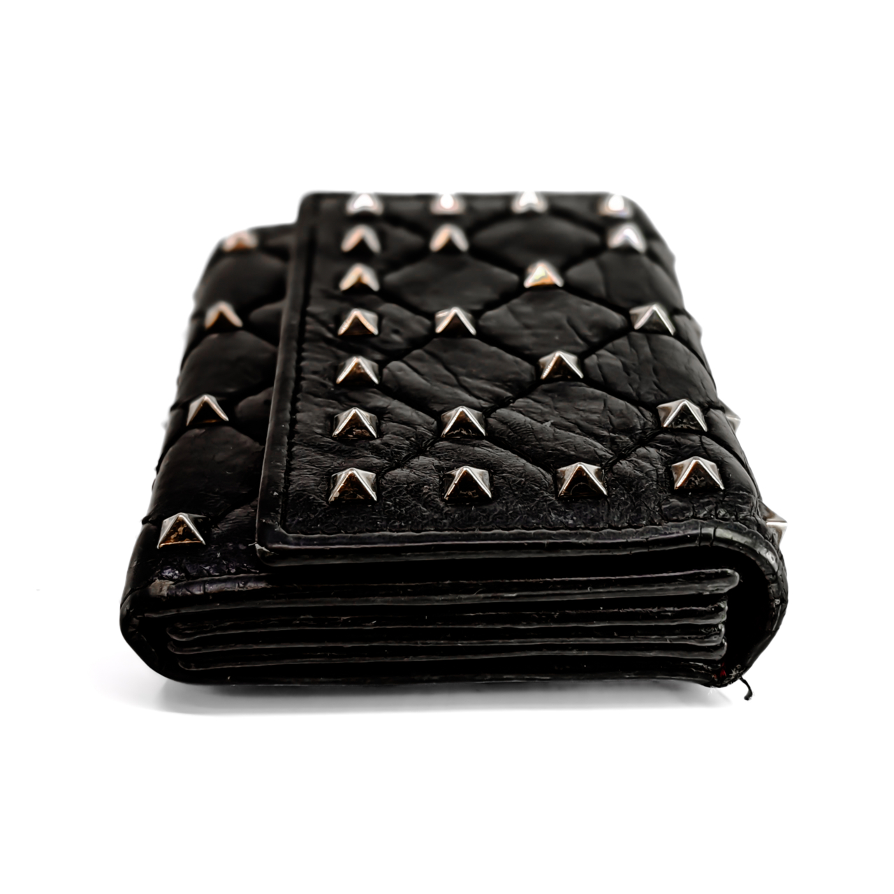 Valentino Rockstud Spike Nappa Bifold Card Holder | PR-NP54.AED.2 | Box #72239 Valentino Rockstud Spike Nappa Bifold Card Holder | PR-NP54.AED.2 | Box #72239 - Image 8
