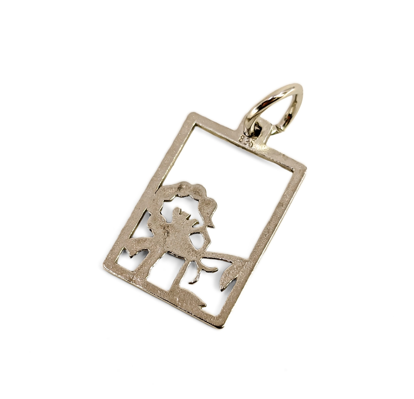 Vintage 835 Silver Scorpio Zodiac Pendant | 2.5g | 22.5 x 16.5mm #72326-24 Vintage 835 Silver Scorpio Zodiac Pendant | 2.5g | 22.5 x 16.5mm #72326-24 - Image 2