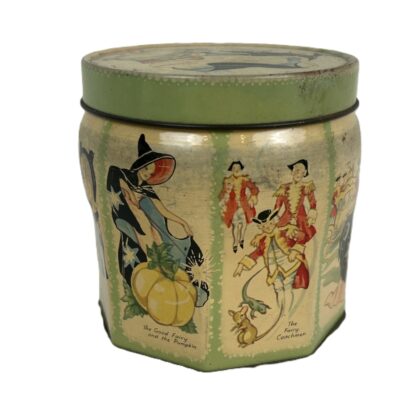 Vintage Cinderella Confectionery Tin | c.1930s | 9cm #70540