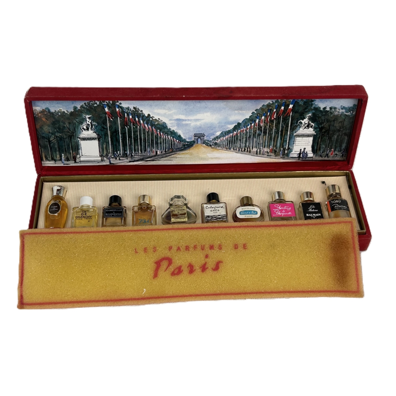 Vintage Les Parfums de Paris No. 2 Miniature Perfume Set | 10 Bottles #63385 Vintage Les Parfums de Paris No. 2 Miniature Perfume Set | 10 Bottles #63385 - Image 2