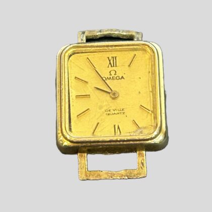 Vintage Omega De Ville Ladies Quartz Watch Ref. 8642 | 10K Gold-Filled | 20mm | Parts/Repair #71869